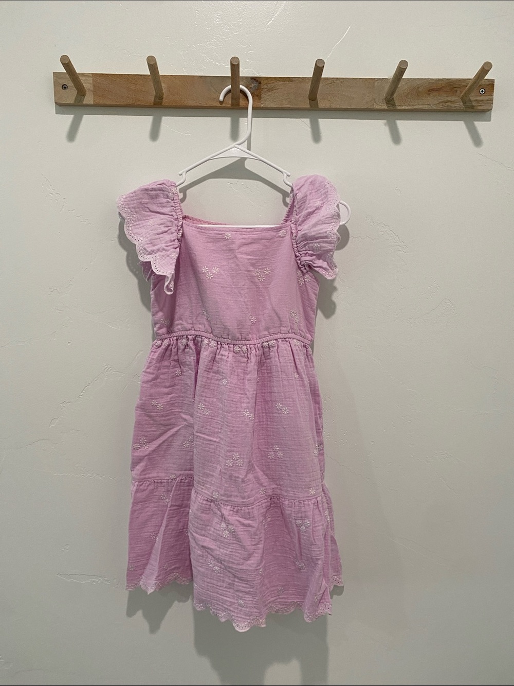 Cat&Jack Pink Ruffle Floral Dress